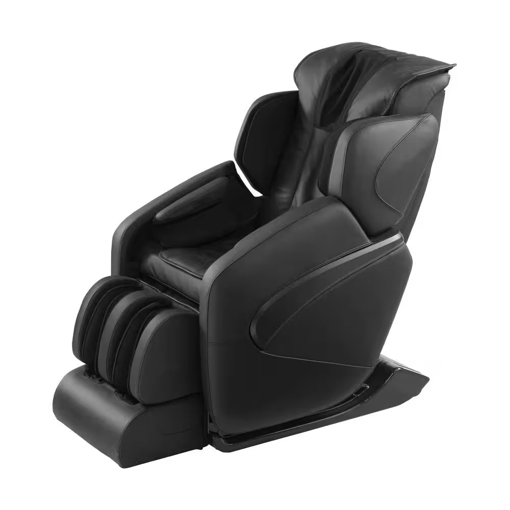 Jin Black Synthetic Leather SL Track Deluxe Massage Chair
