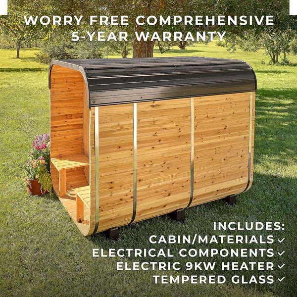 Lennon 4–6 Person Cedar Sauna